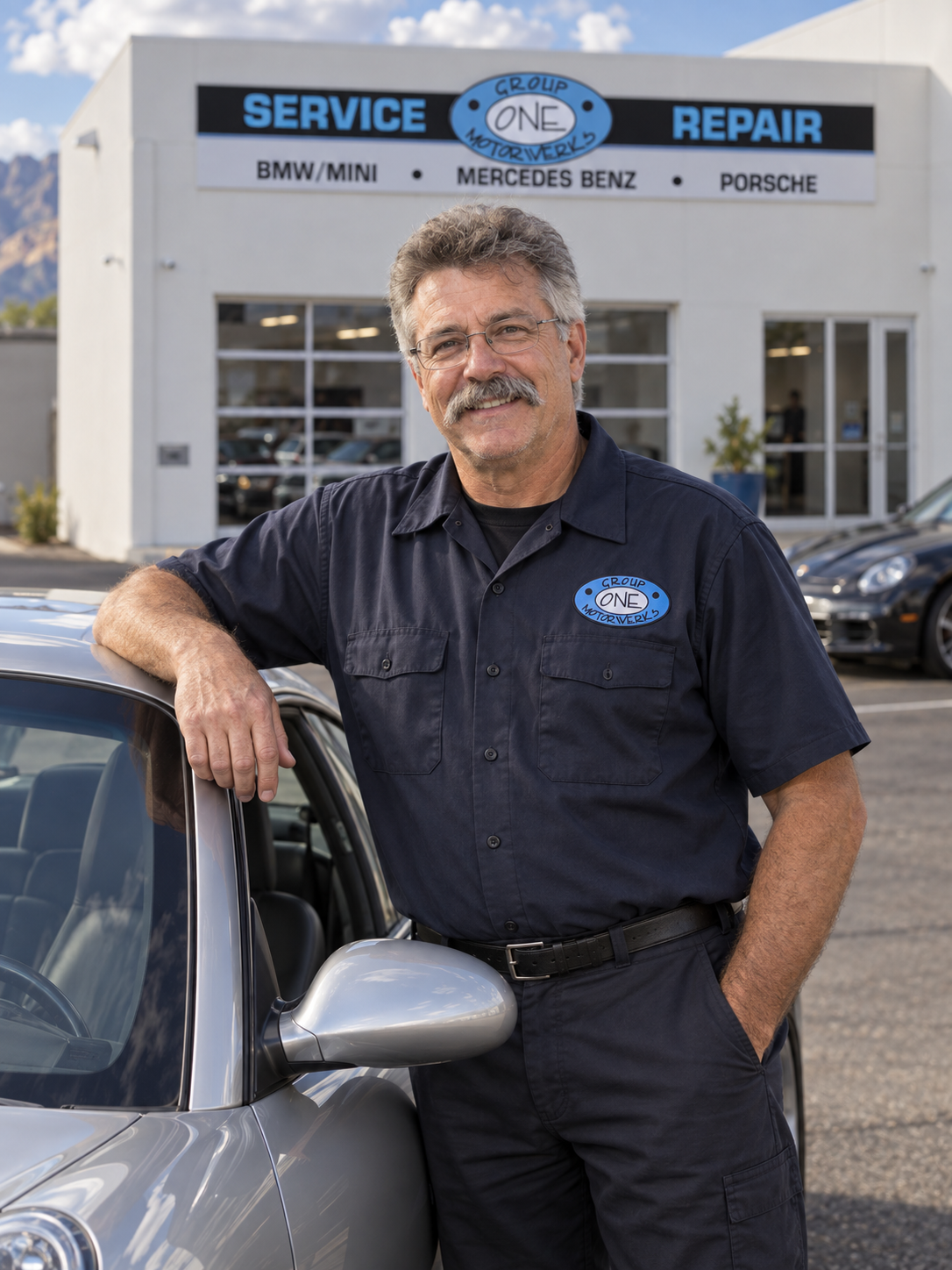 Group One Motorwerks European auto repair technician in Tucson
